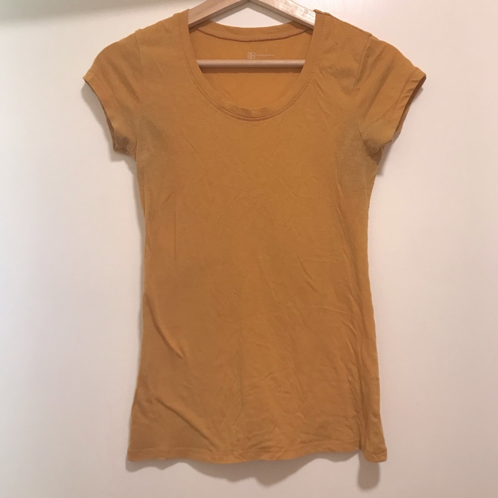 Yellow t-shirt